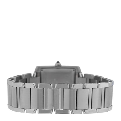 Cartier Stainless Steel 28mm Tank Francaise Automatic Watch 3 of 5