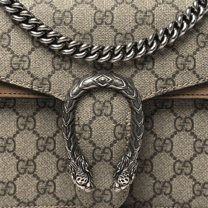 Gucci GG Supreme Monogram Small Dionysus Shoulder Bag Taupe 8 of 10