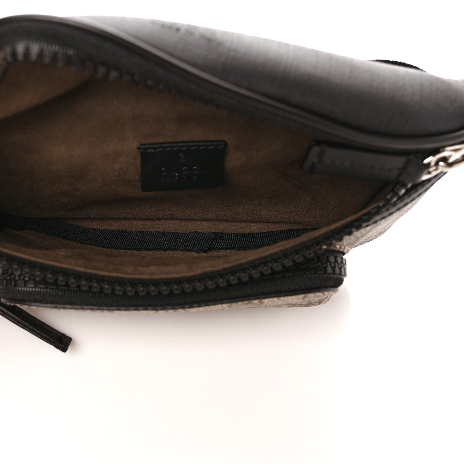 Gucci GG Supreme Monogram Belt Bag Black 4 of 8