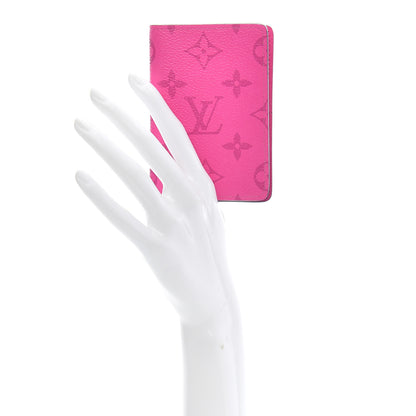 Louis Vuitton Taigarama Pocket Organizer NM Fuchsia 2 of 7