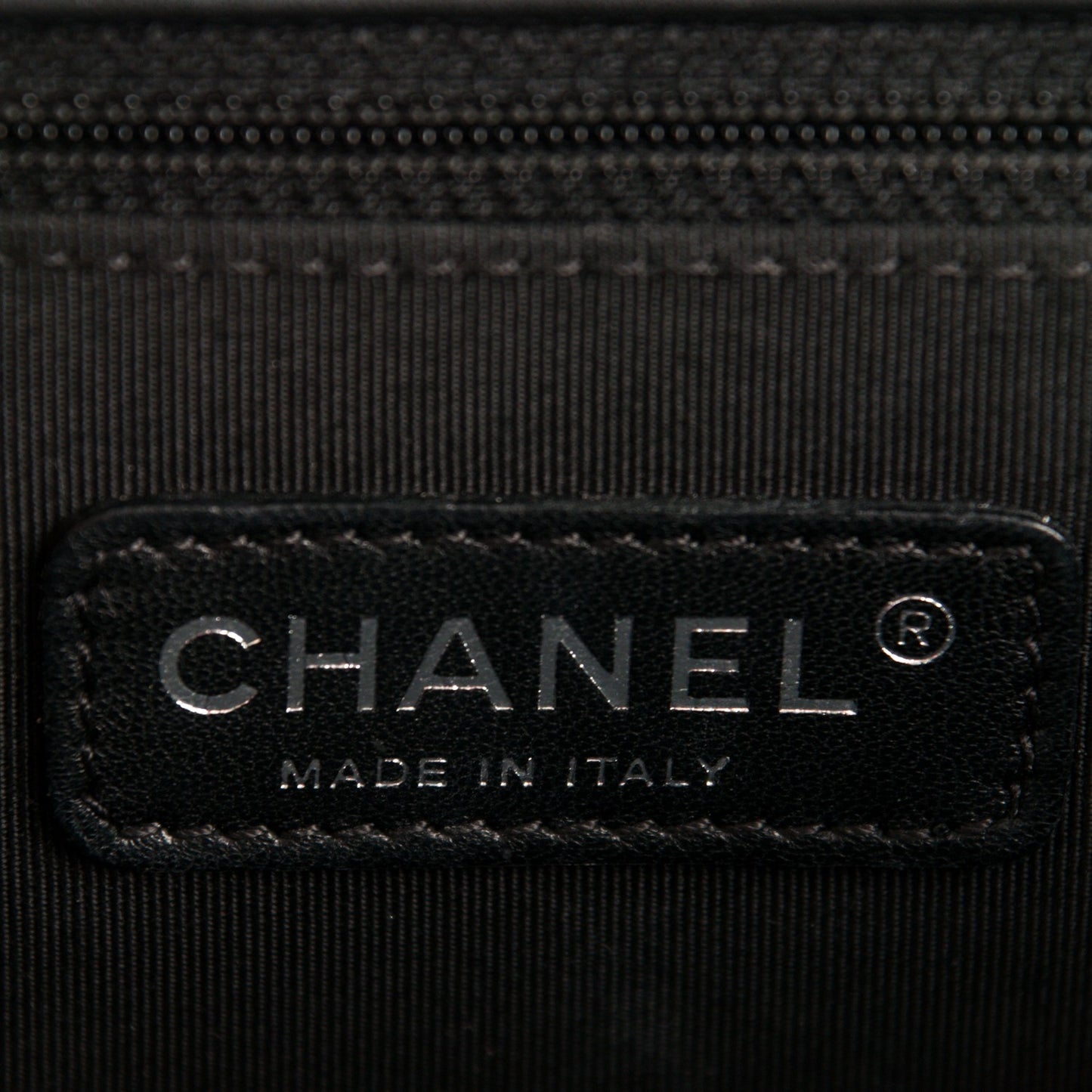 Calfskin Quilted New Medium Boy Flap Black