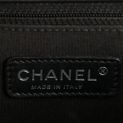 Chanel Calfskin Quilted New Medium Boy Flap Black 6 of 6