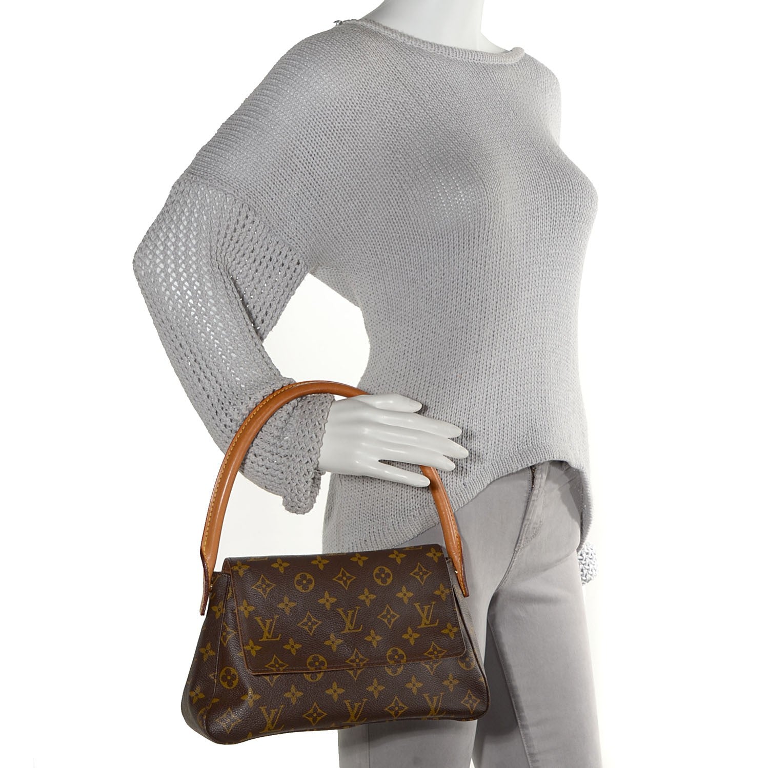 Louis Vuitton Monogram Mini Looping 2 of 6