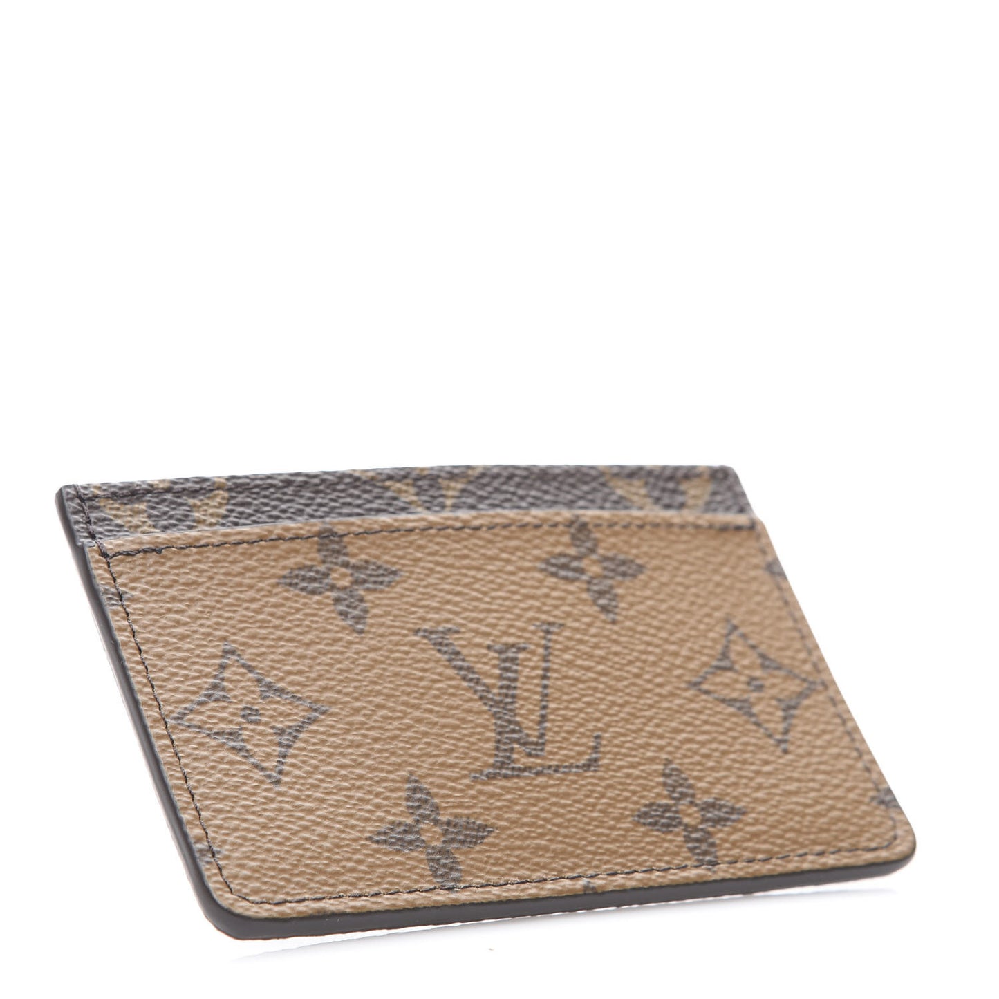 Reverse Monogram Card Holder