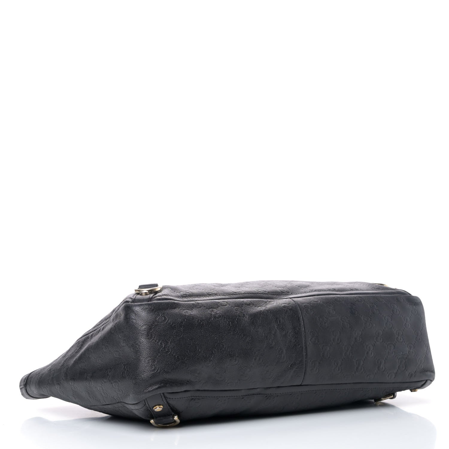 Gucci Guccissima Large Abbey Tote Black 3 of 6