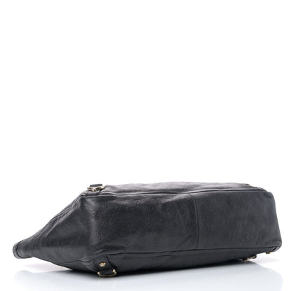 Gucci Guccissima Large Abbey Tote Black 3 of 6