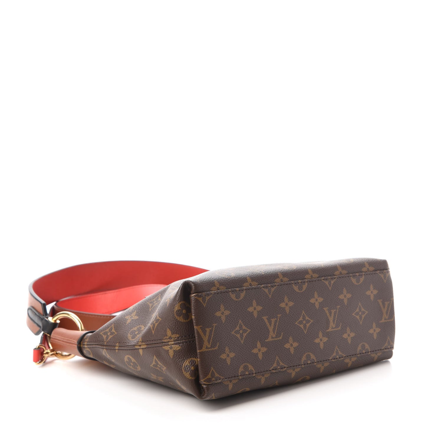 Monogram Tuileries Besace Caramel Rouge