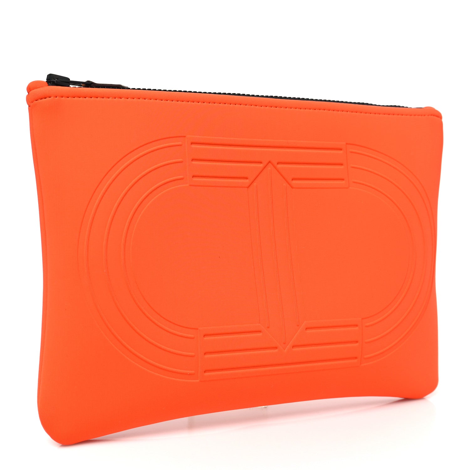 Hermes Neoprene Medium Neobain Maillon Marin Case Vermillion 3 of 7