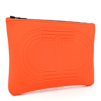 Hermes Neoprene Medium Neobain Maillon Marin Case Vermillion 3 of 7