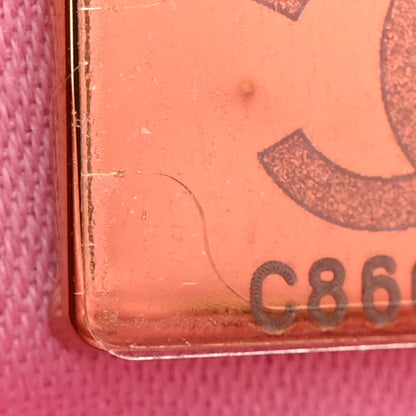 Chanel Caviar Quilted Mini Chanel 25 Handbag Pink 14 of 21