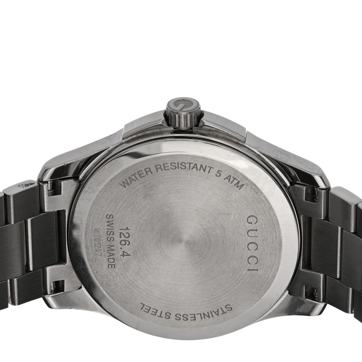 Gucci Stainless Steel 38mm G-Timeless Diamante Quartz Watch 4 of 4