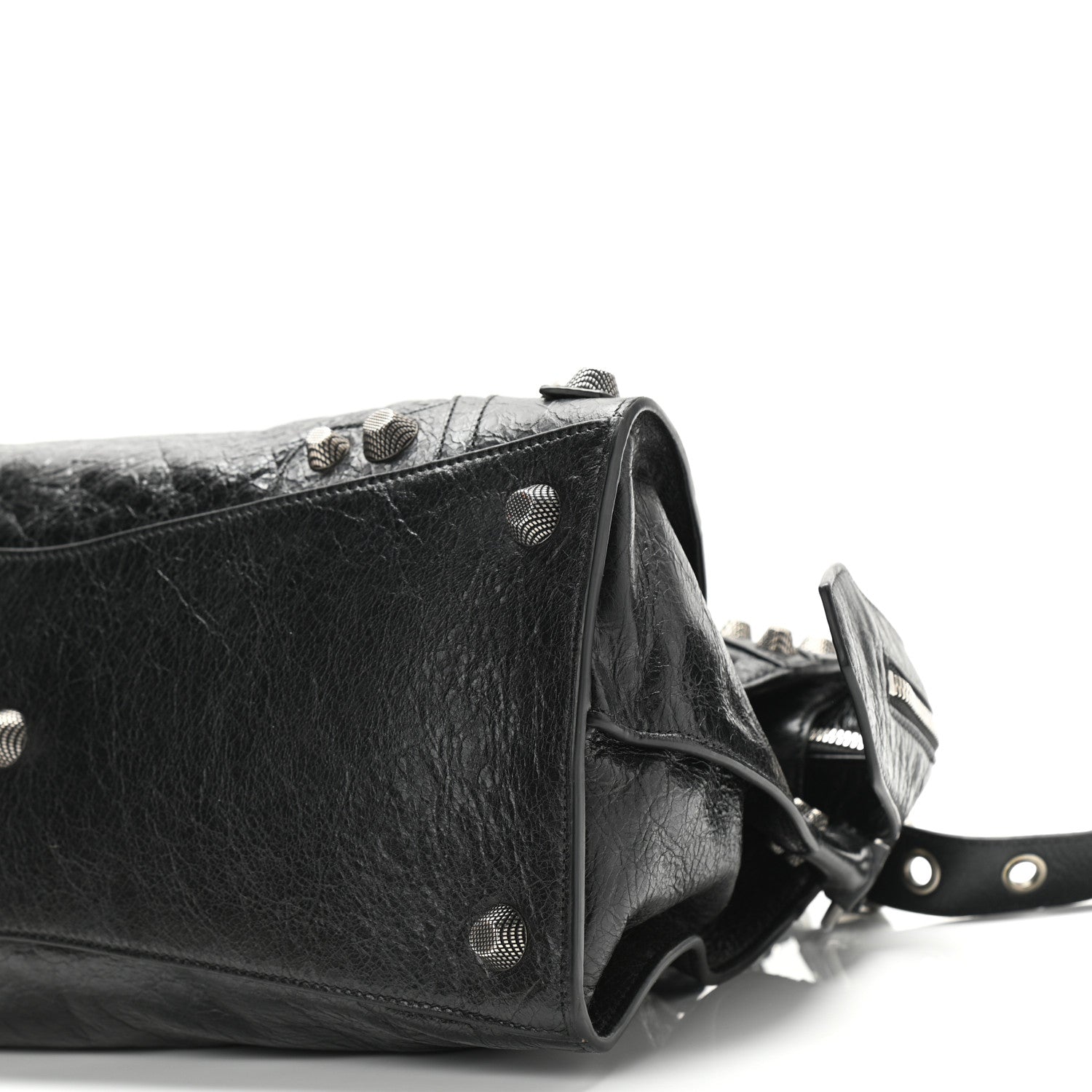 Balenciaga Agneau Arena Neo Cagole City Handbag Black 9 of 9
