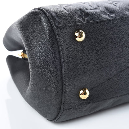 Louis Vuitton Empreinte Montaigne MM Black 6 of 12