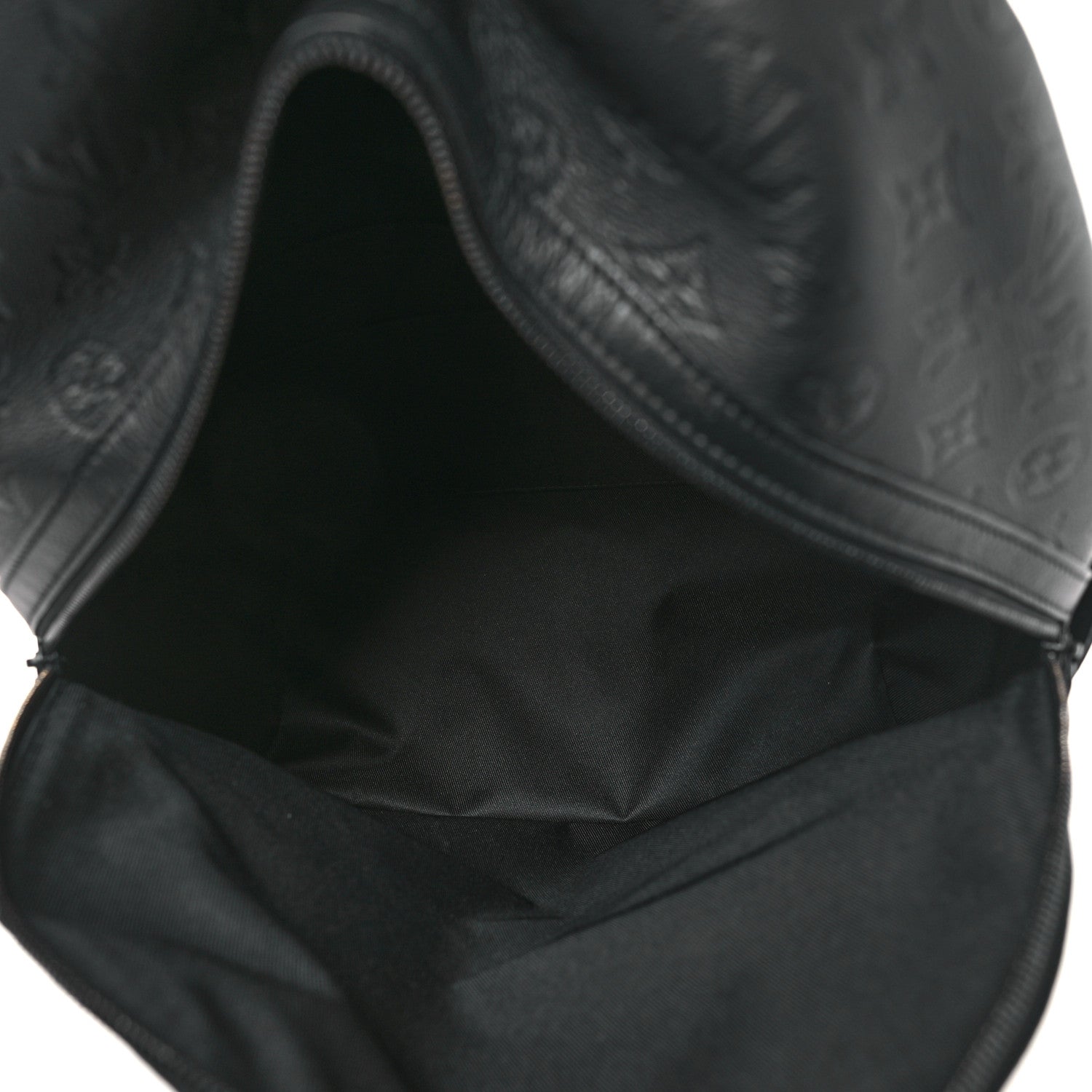 Louis Vuitton Calfskin Monogram Shadow Discovery Backpack Black 5 of 9