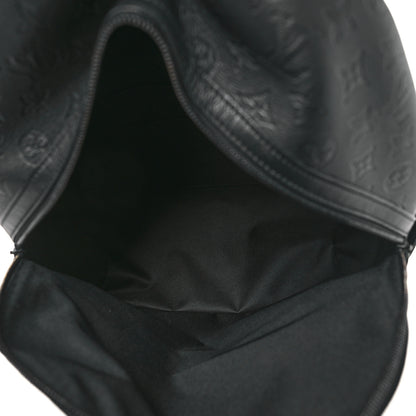 Louis Vuitton Calfskin Monogram Shadow Discovery Backpack Black 5 of 9