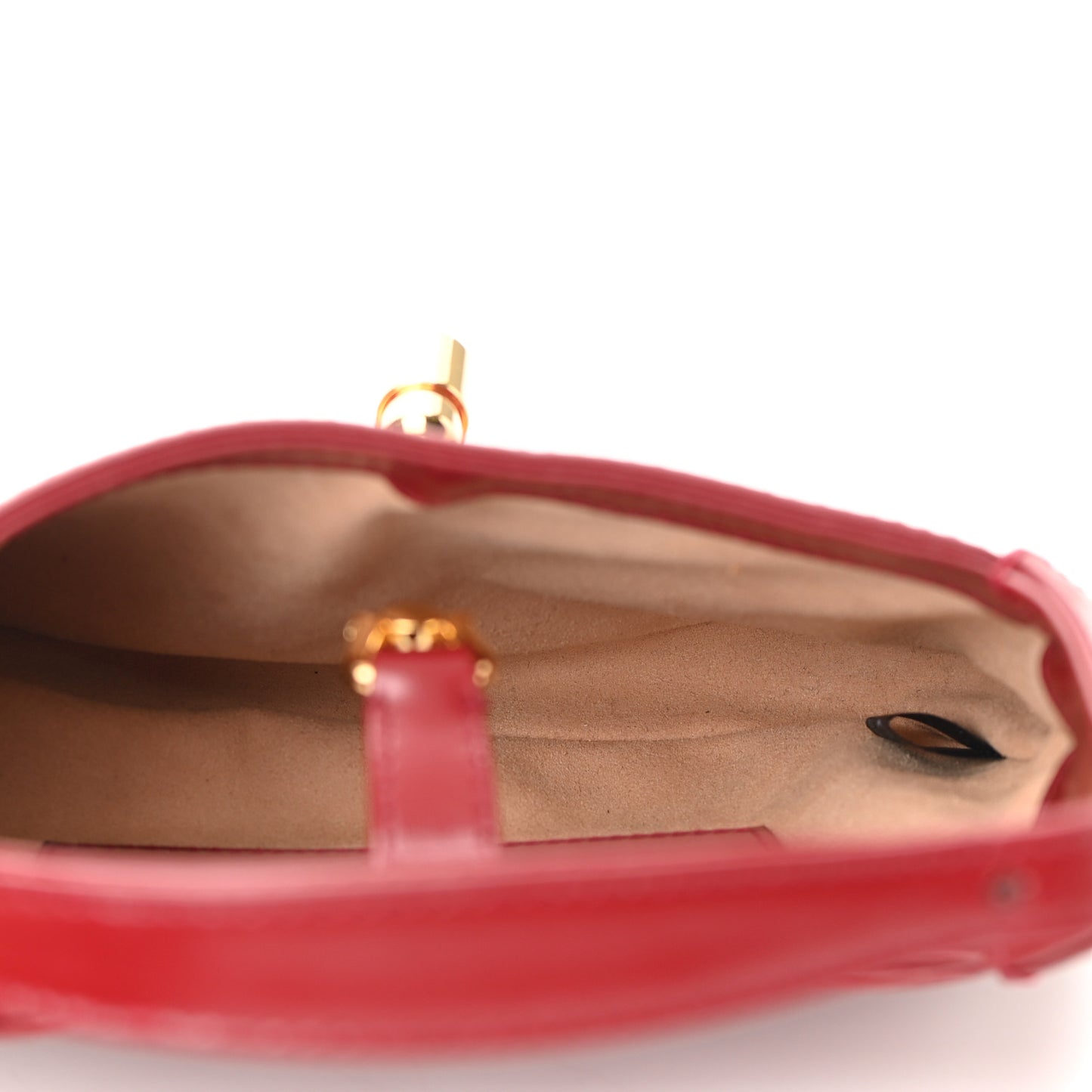 Boarded Dyana Lux Calfskin Mini Jackie 1961 Hobo New Cherry Red
