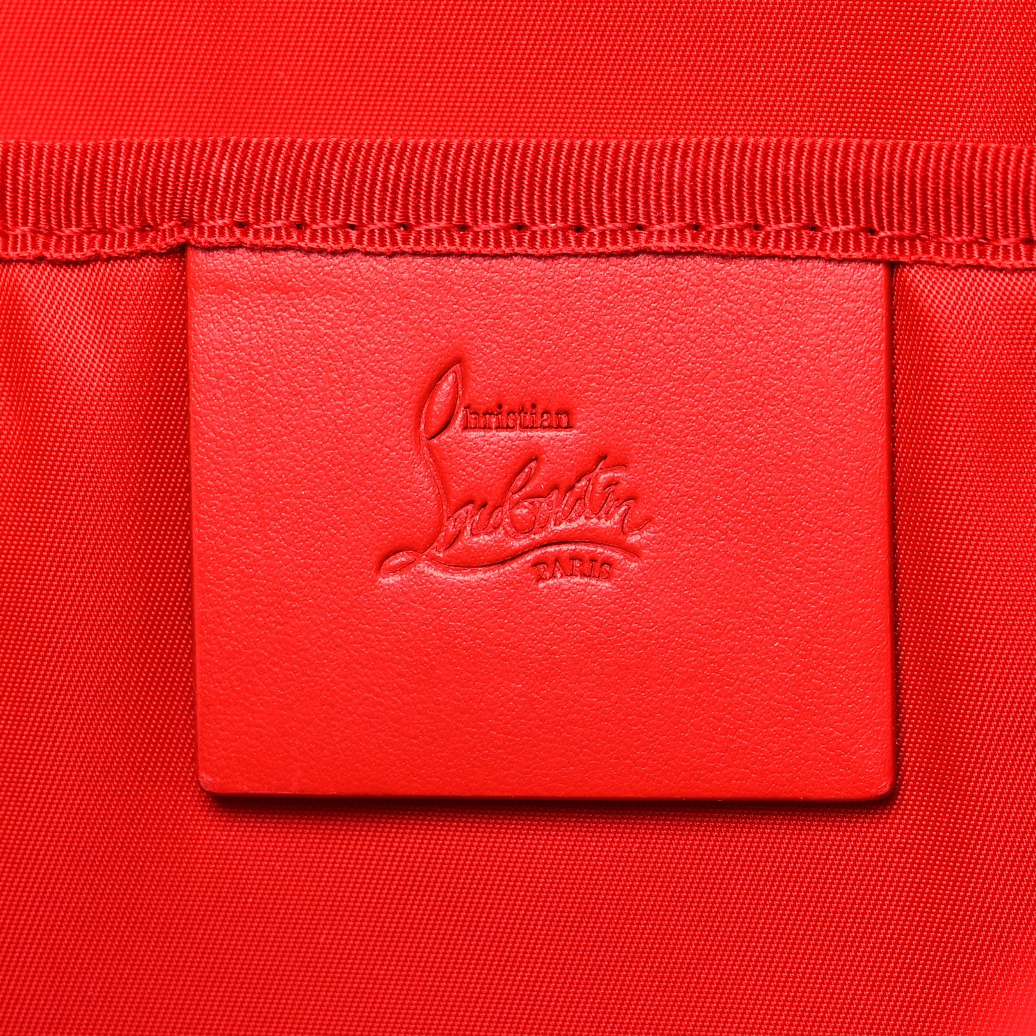 Christian Louboutin Nylon Sneaker Sole Loubideal Duffle Bag Loubi Black 5 of 10