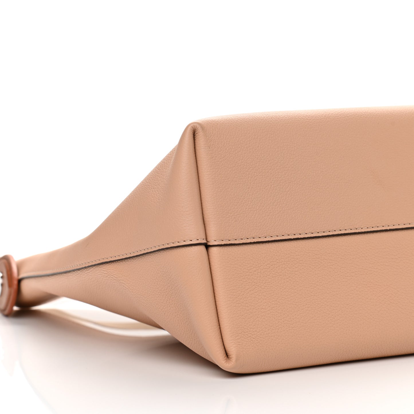 Calfskin Lockme Hobo Beige