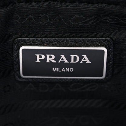 Prada Tessuto Nylon Saffiano Belt Bag Black 6 of 11