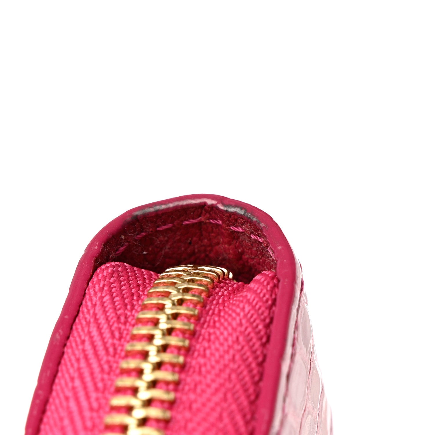 Louis Vuitton Crocodile Zippy Wallet Fuchsia 14 of 16