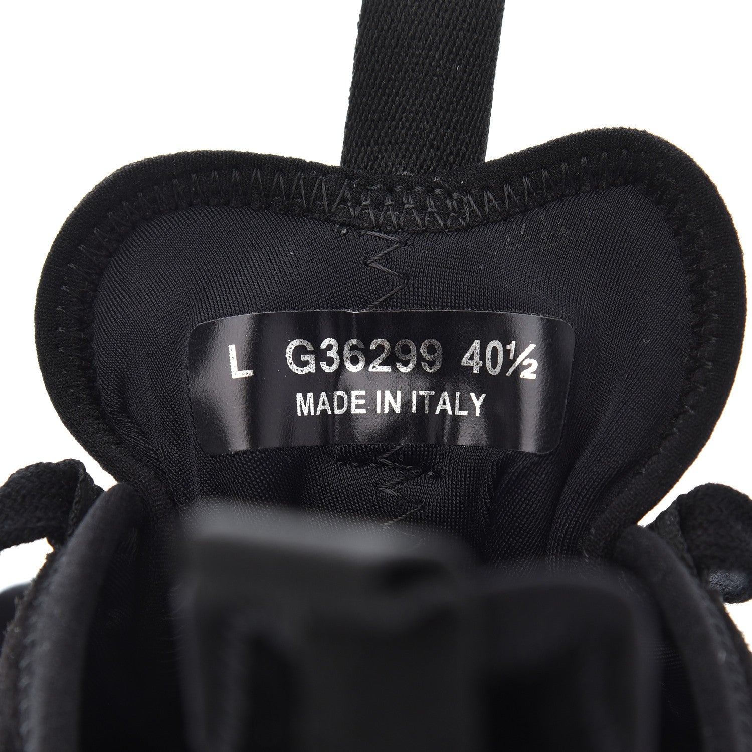 Chanel Suede Calfskin Velvet Grosgrain CC Sneakers 40.5 Black 8 of 9