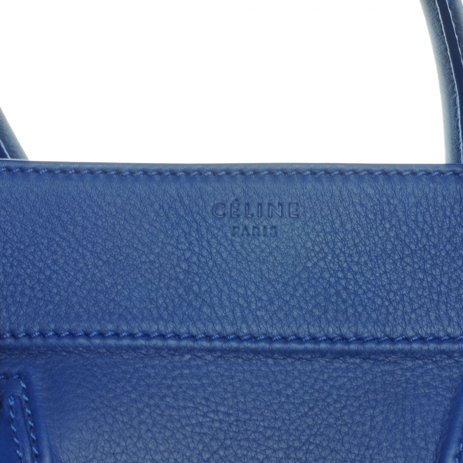 Celine Smooth Calfskin Large Phantom Luggage Royal Blue 5 of 9