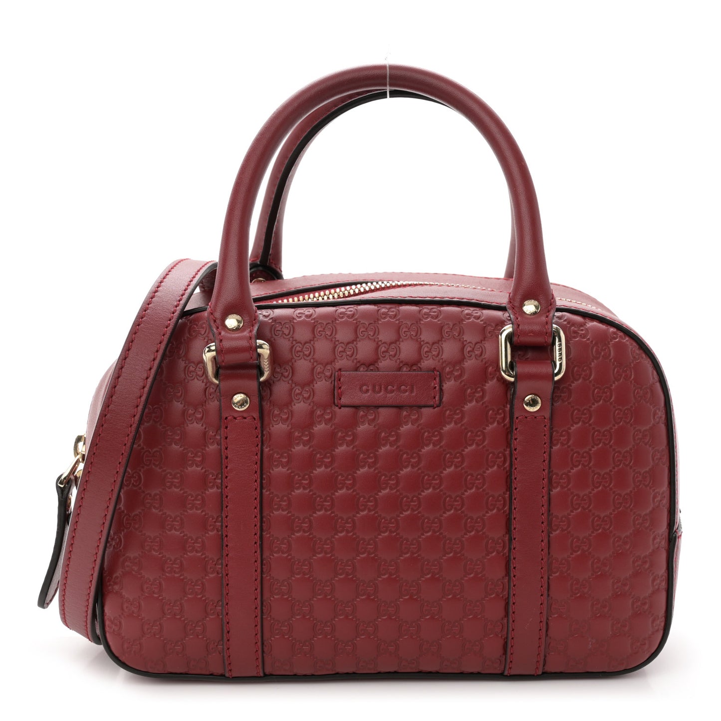 Microguccissima Small Crossbody Bag Rosso