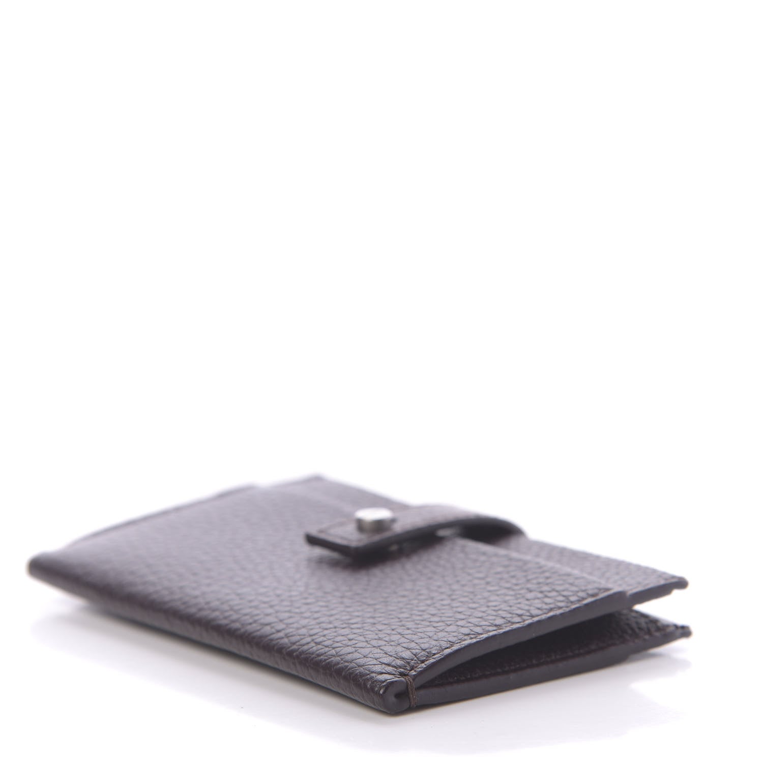 Saint Laurent Grained Calfskin Sac De Jour Souple Card Case Black Tulipe 7 of 7