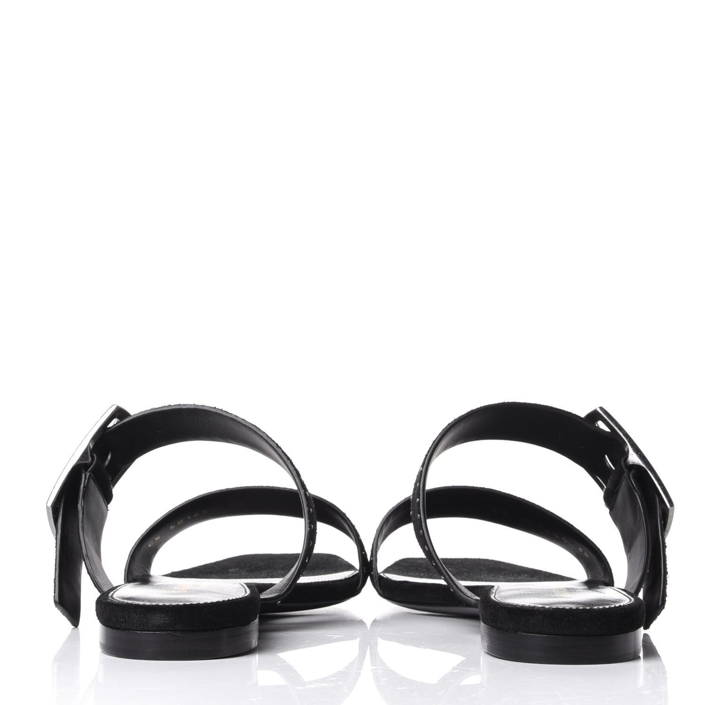 Suede Otterproof Nikel Pallidio Sandals 38 Black