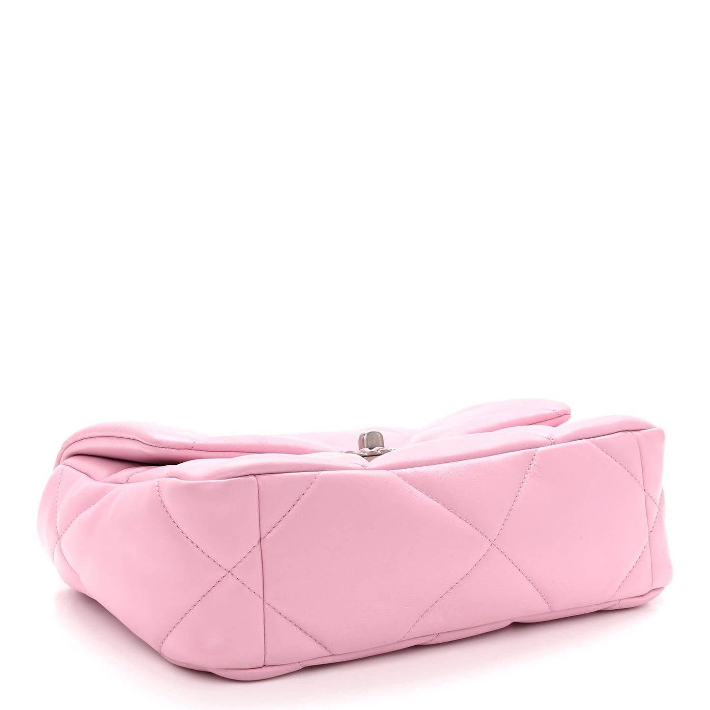 Lambskin Quilted Medium Chanel 19 Flap Pink
