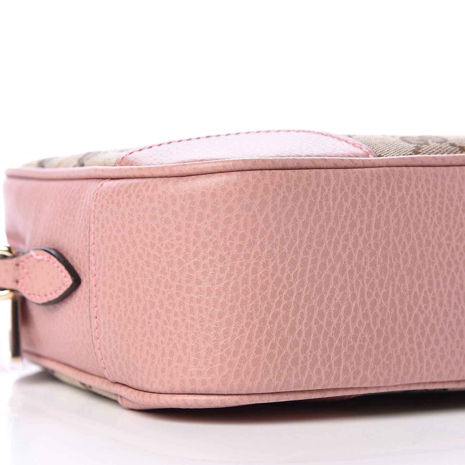 Gucci Monogram Mini Bree Messenger Bag Beige Soft Pink 5 of 10