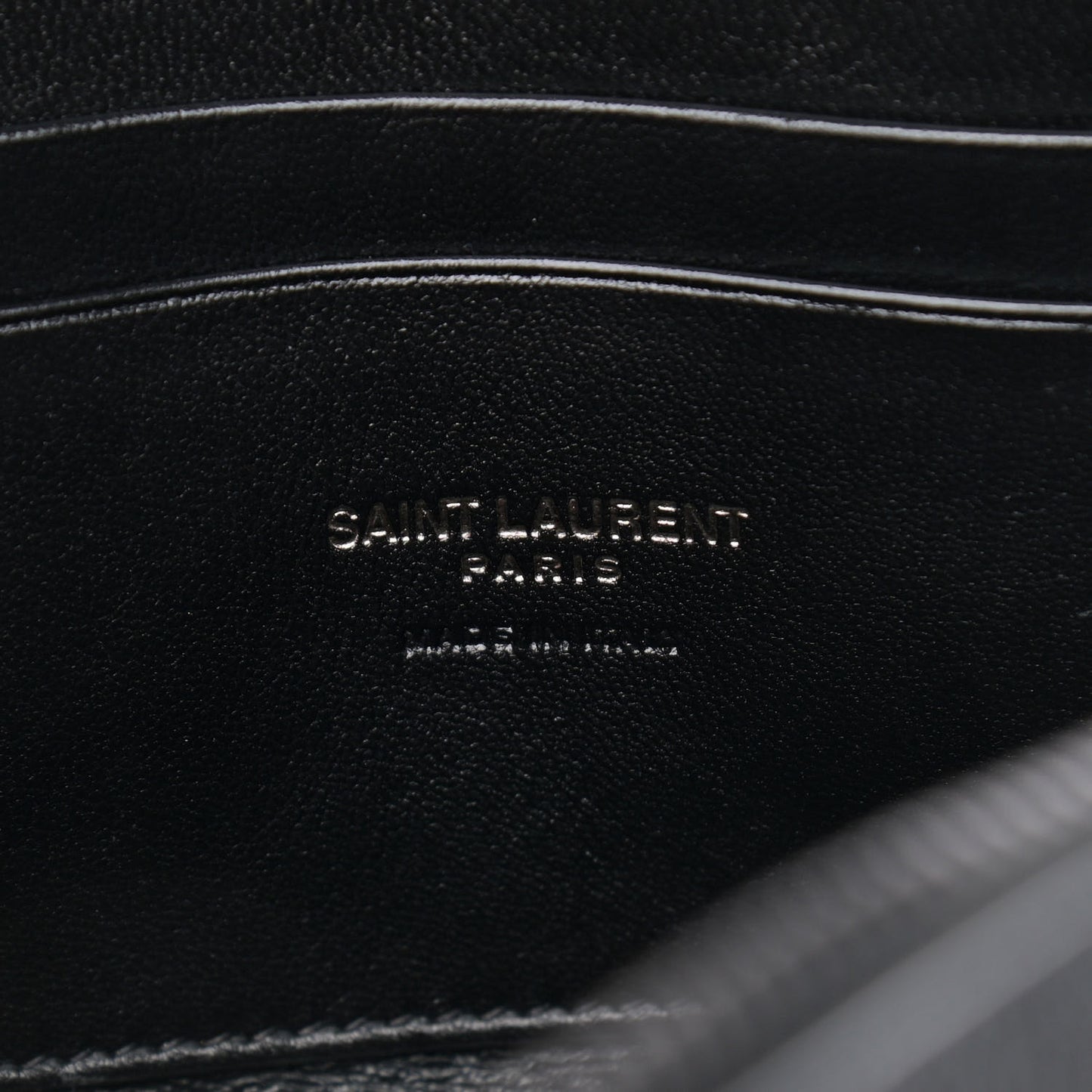 Grain De Poudre Matelasse Monogram Mini Lou Camera Bag Black