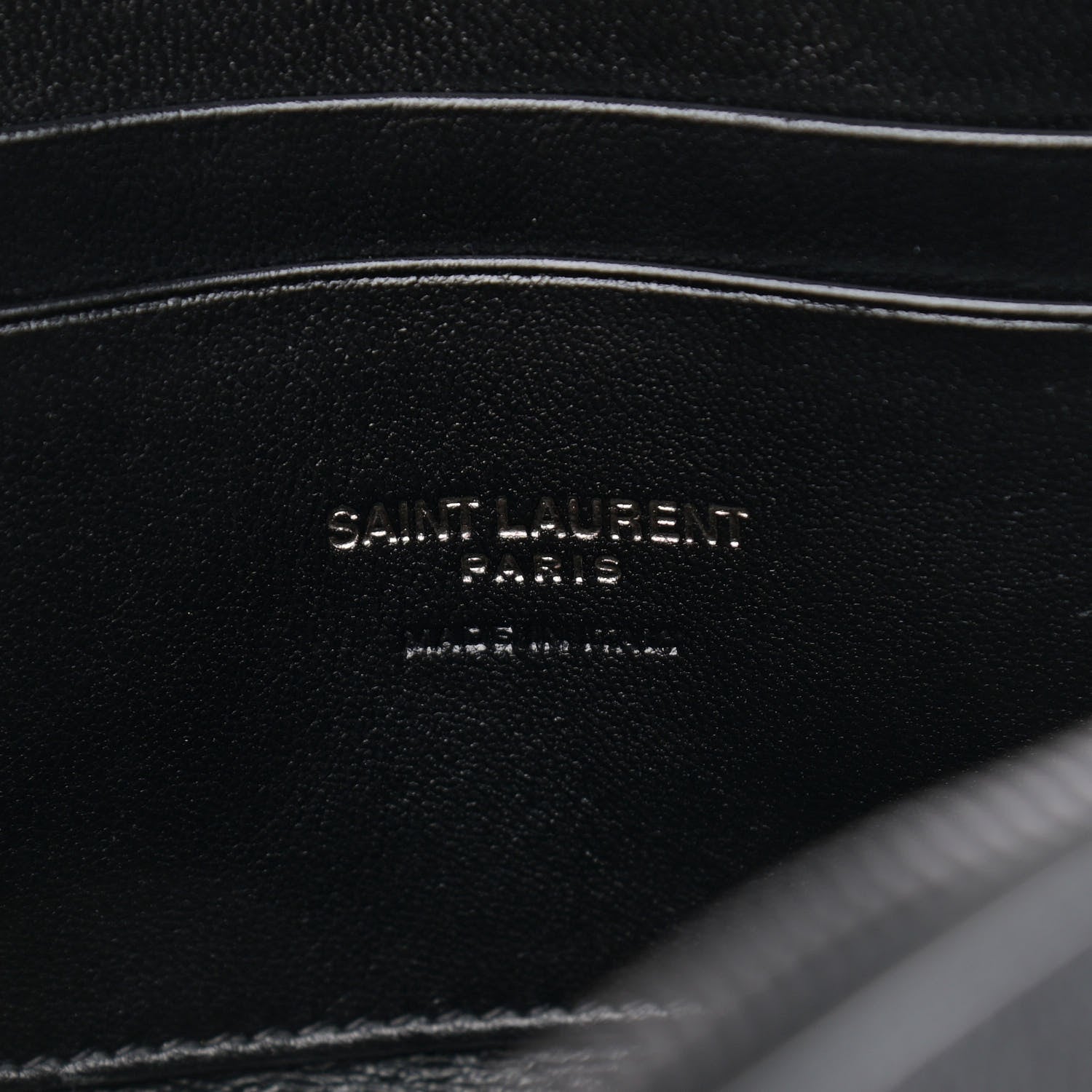 Saint Laurent Grain De Poudre Matelasse Monogram Mini Lou Camera Bag Black 5 of 9