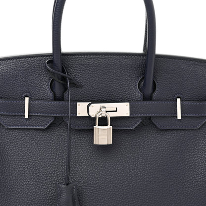 Hermes Togo Birkin 30 Bleu Nuit 8 of 11