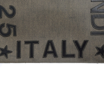 Fendi Canvas Roma 1925 Tote Tobacco 12 of 13