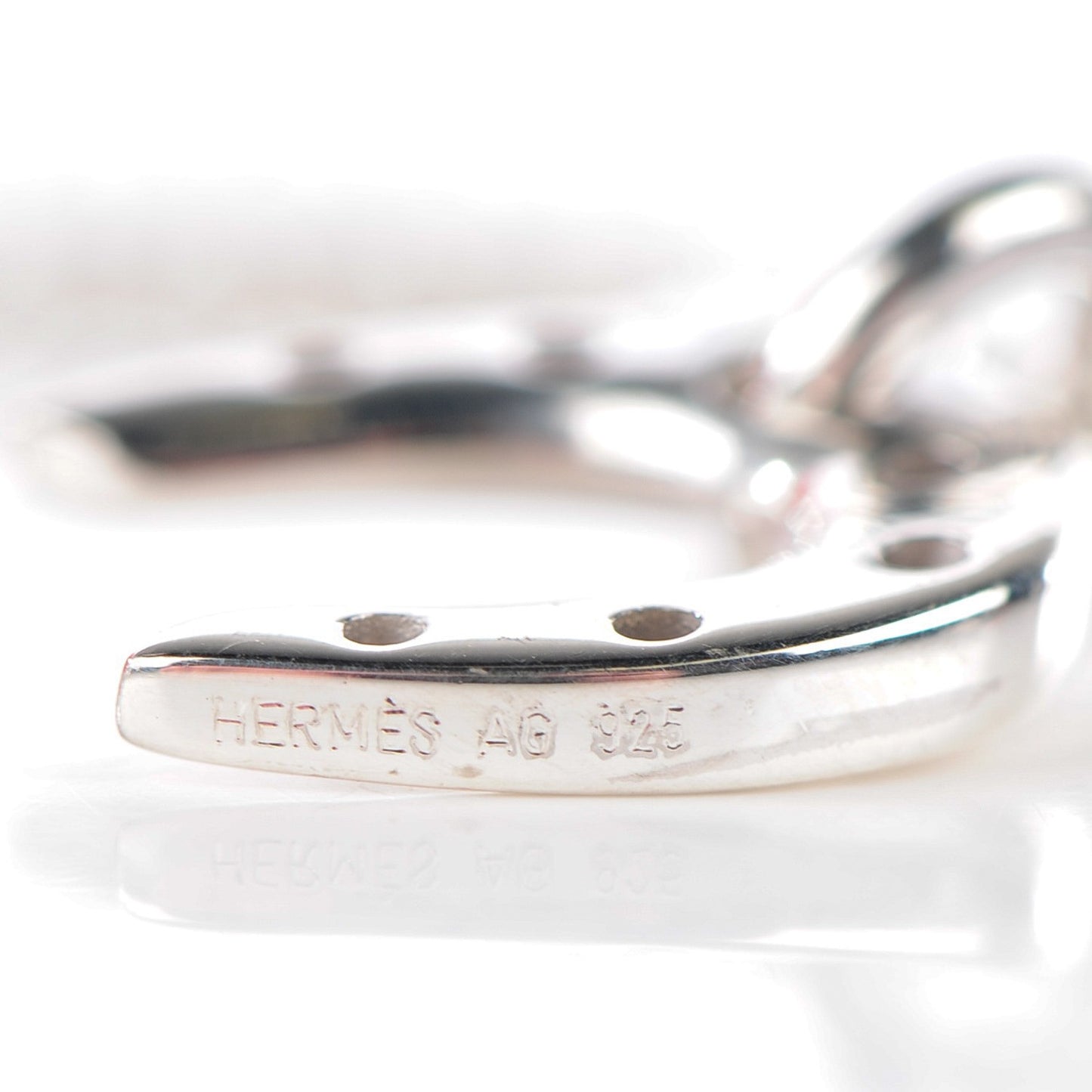Sterling Silver Horseshoe Toggle Necklace