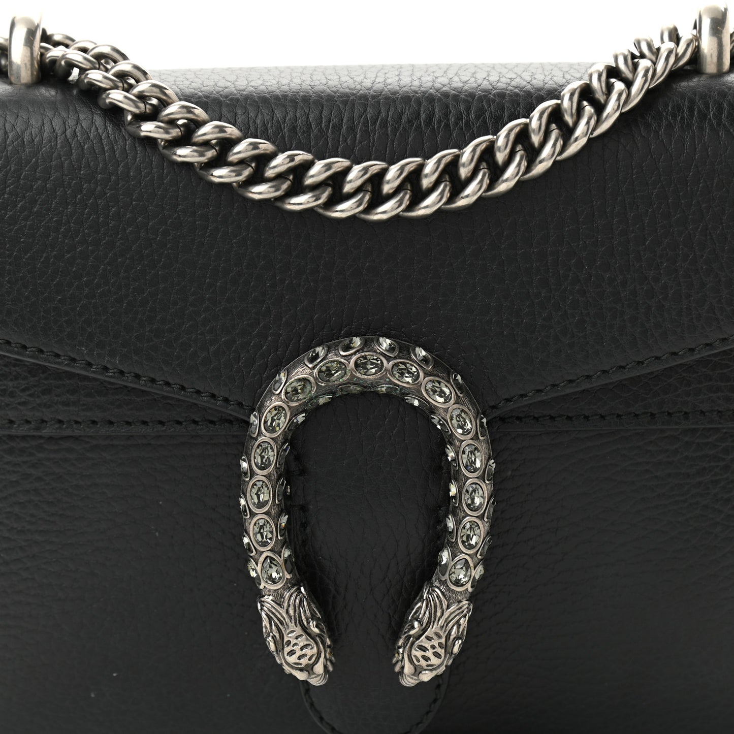 Calfskin Mini Dionysus Shoulder Bag Black