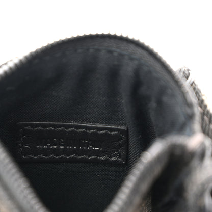 Balenciaga Denim Crystal Coin Purse Black 14 of 16