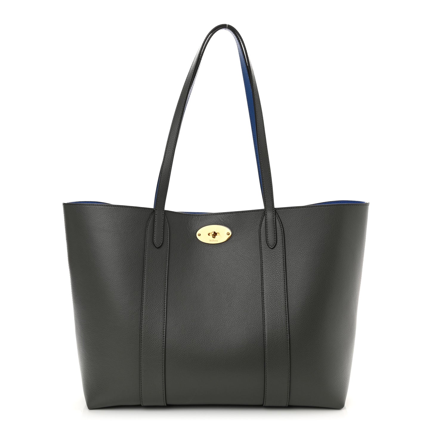 Small Classic Grain Bayswater Tote Charcoal
