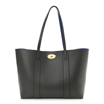 Mulberry Small Classic Grain Bayswater Tote Charcoal 1 of 9