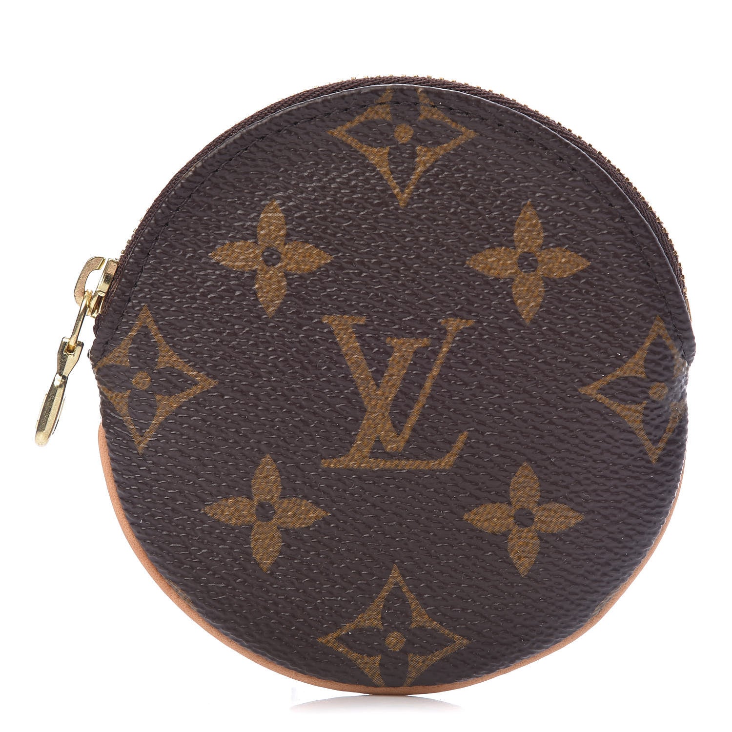 Louis Vuitton Monogram Round Coin Purse 1 of 7