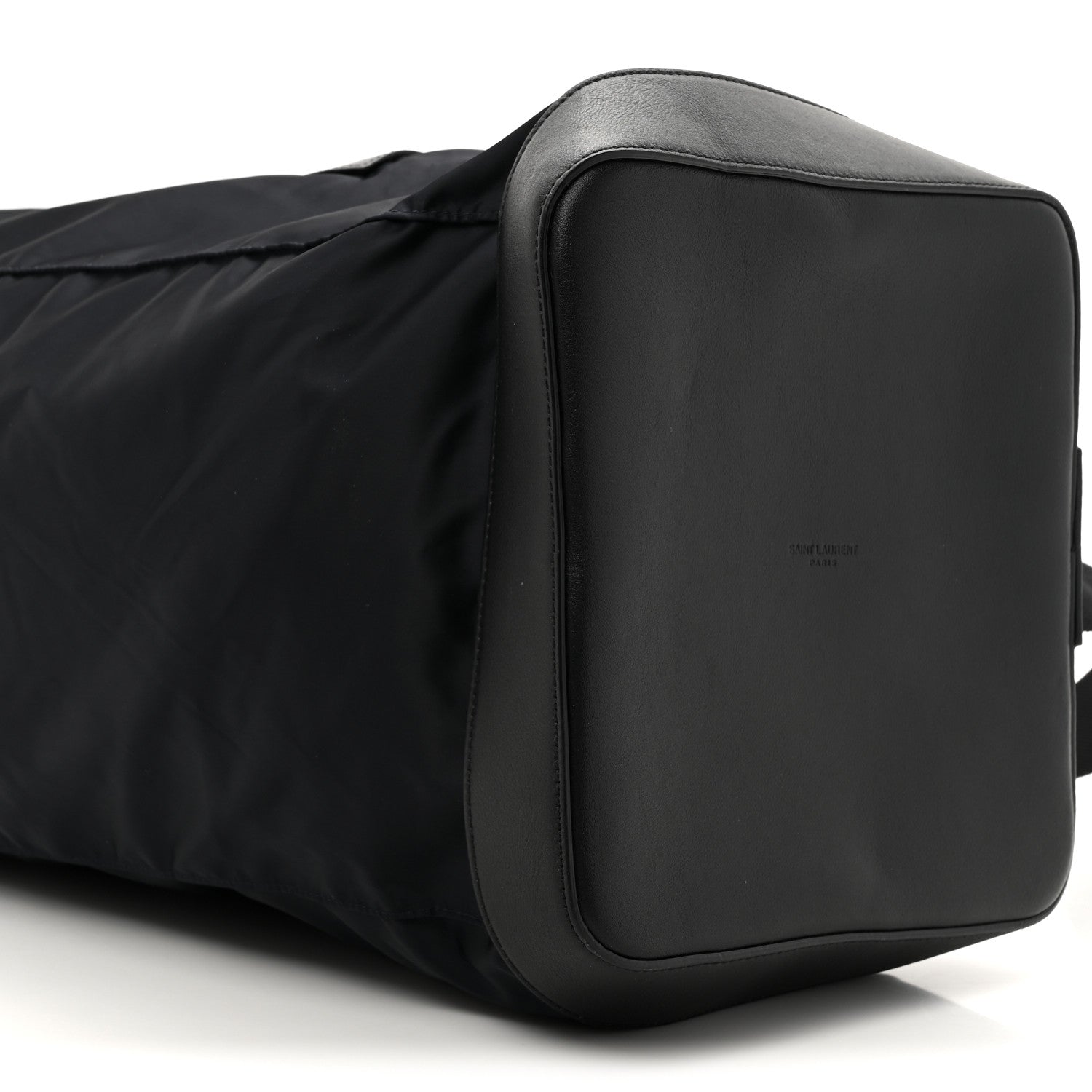 Saint Laurent Nylon City Long Sling Bag Dark Blueberry Black 10 of 11