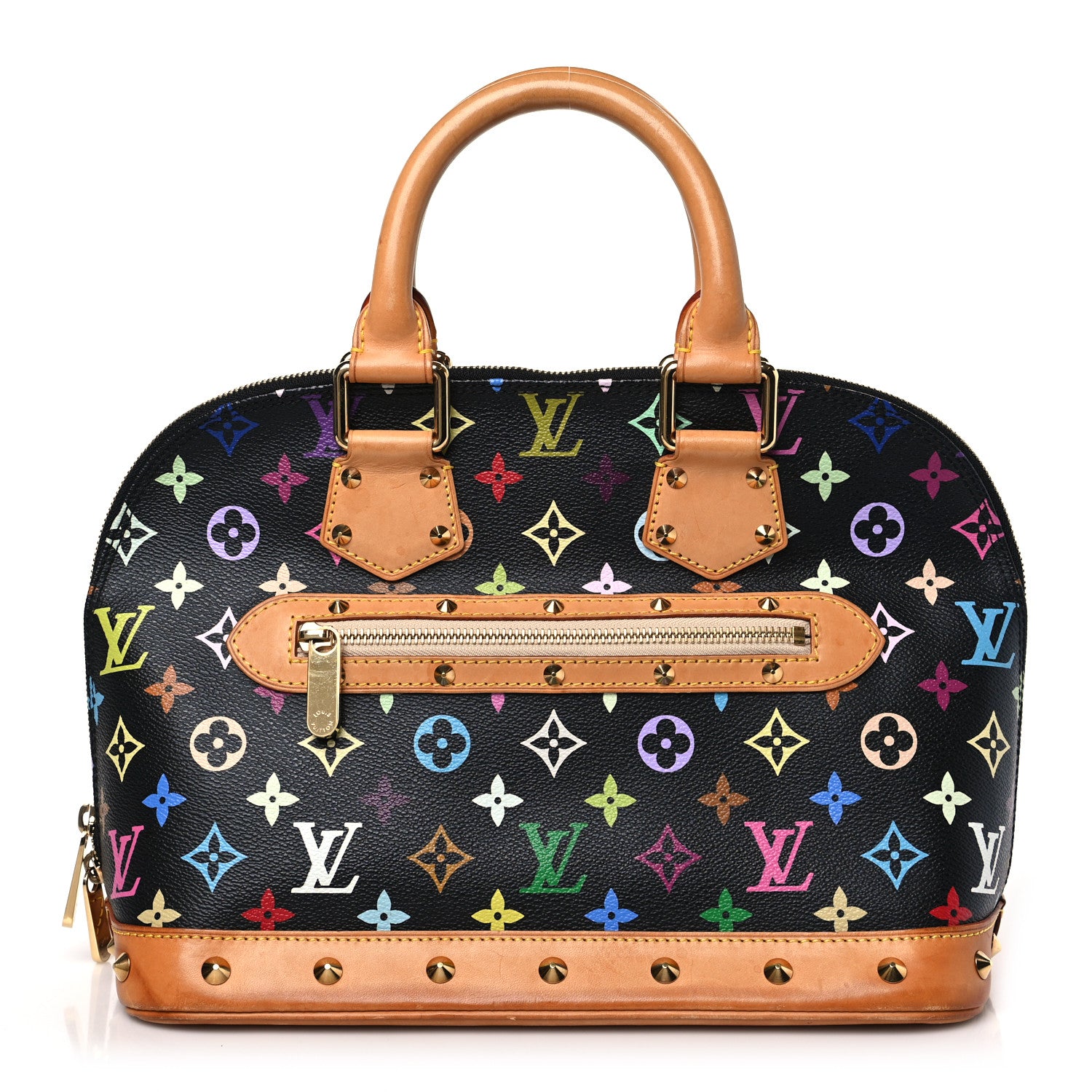 Louis Vuitton Monogram Multicolor Alma Black 1 of 8