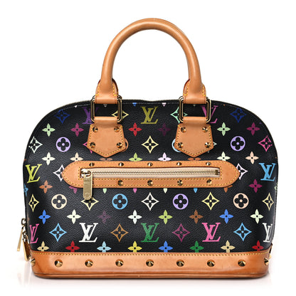 Louis Vuitton Monogram Multicolor Alma Black 1 of 8