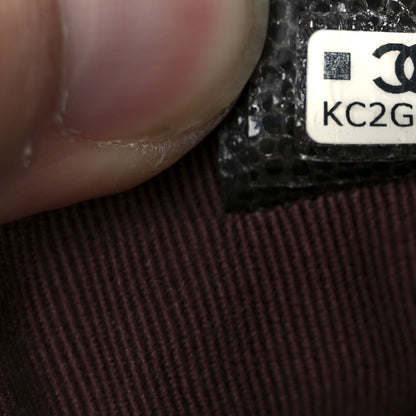 Chanel Caviar Quilted Small Cosmetic Case Black 7 of 8