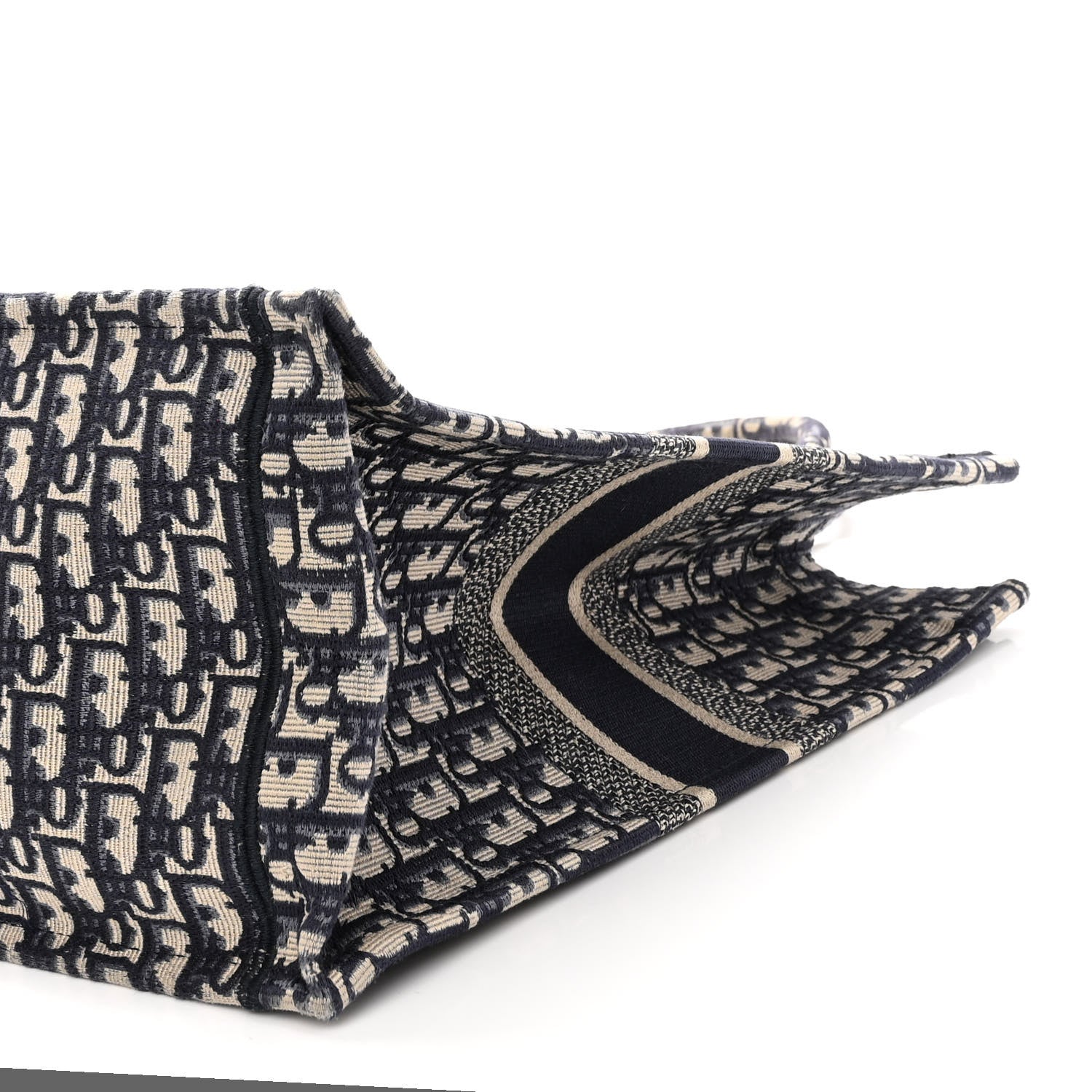 Christian Dior Oblique Book Tote Blue Multicolor 10 of 10