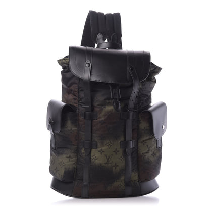 Louis Vuitton Nylon Monogram Camouflage Christopher PM Backpack 1 of 8