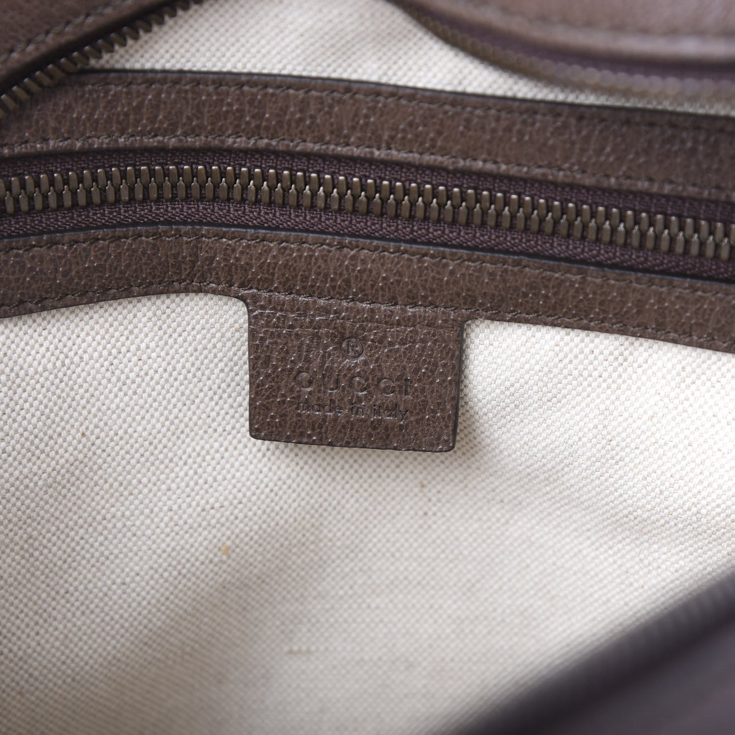 GG Supreme Monogram Calfskin Web Small Ophidia Day Backpack Beige Ebony New Acero