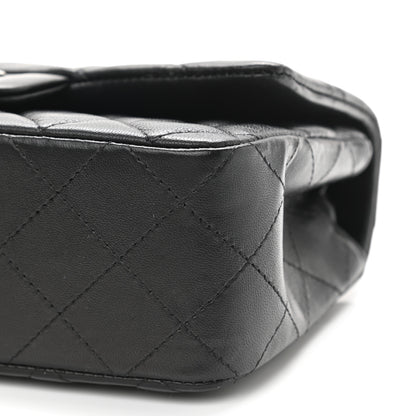 Chanel Lambskin Quilted Mini Rectangular Flap So Black 10 of 10