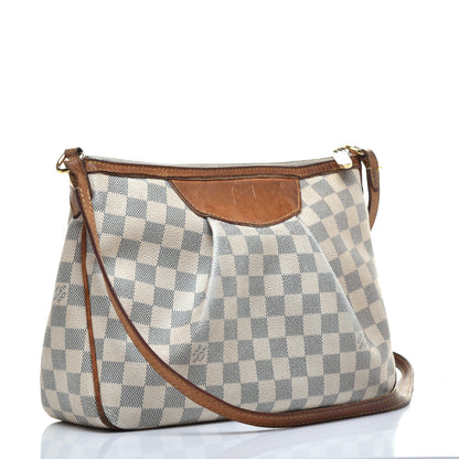 Louis Vuitton Damier Azur Siracusa PM 3 of 12